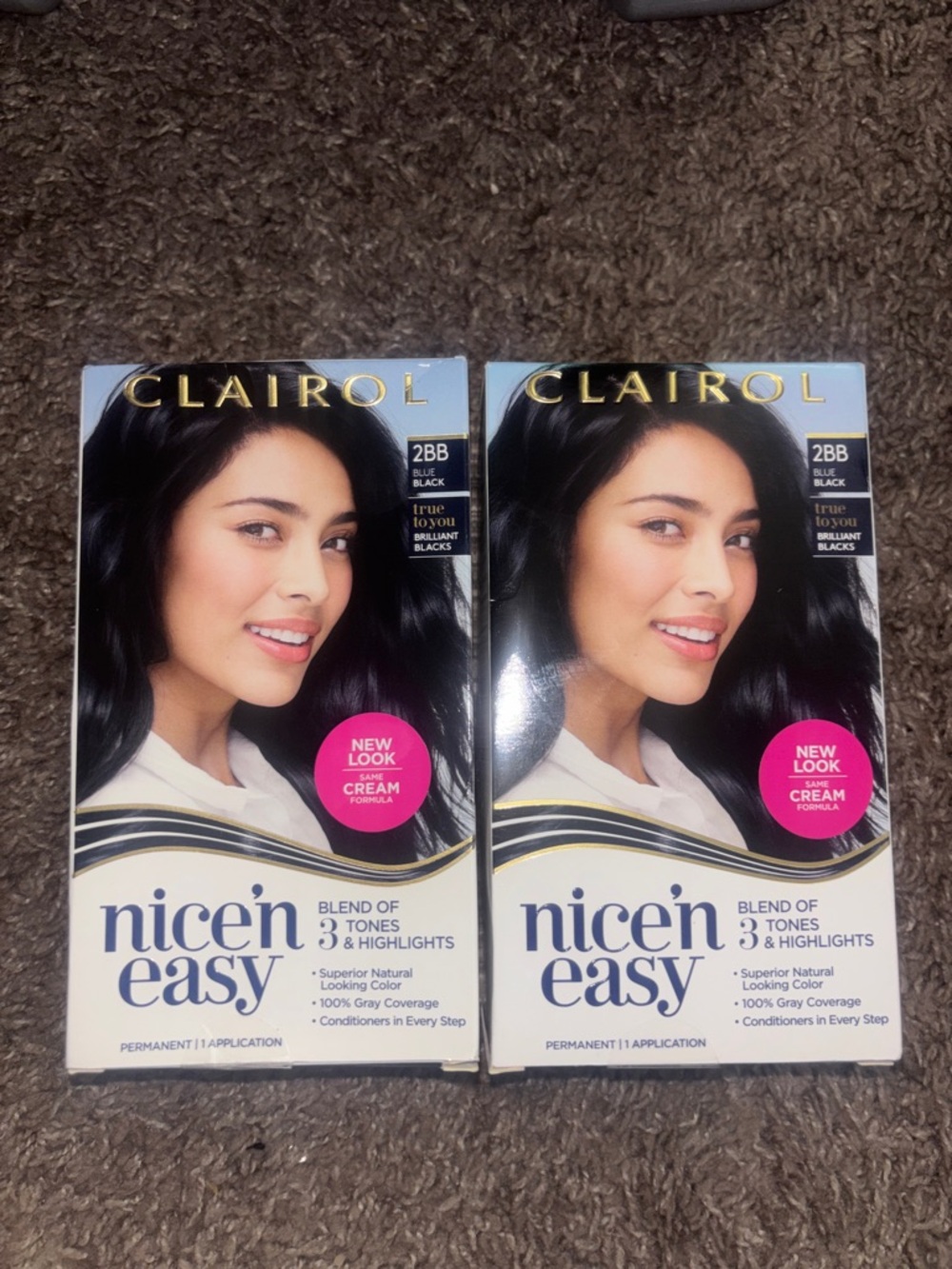Permanent Hair Color 2BB Blue-Black - Deep Blue Black